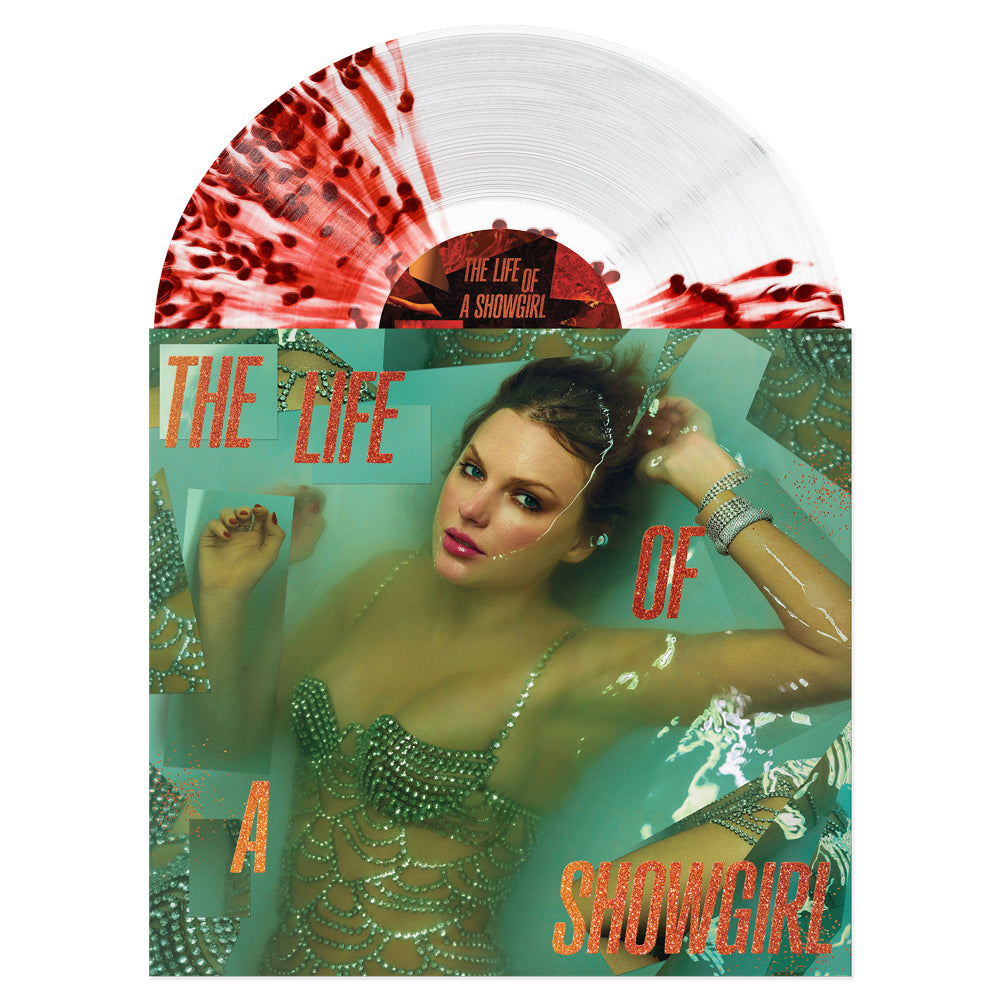 Taylor Swift: The Life of a Showgirl Vinyl LP (Honestly Wild Red Transparent)