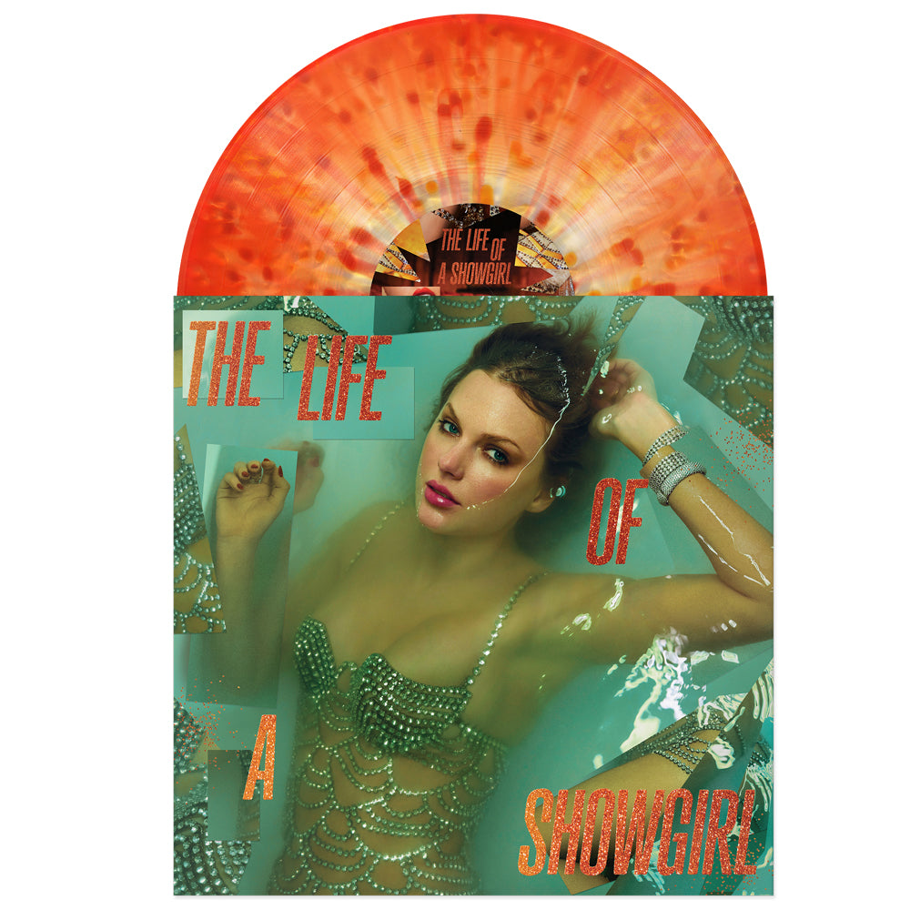 Taylor Swift: The Life of a Showgirl Vinyl LP (Lit My Sky Up Orange Metallic)