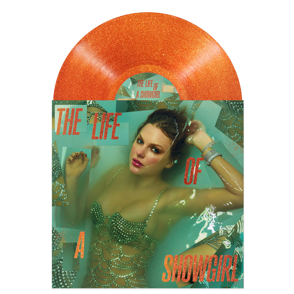 Taylor Swift: The Life of a Showgirl Vinyl LP (Orange Glitter - Sweat & Vanilla Perfume)