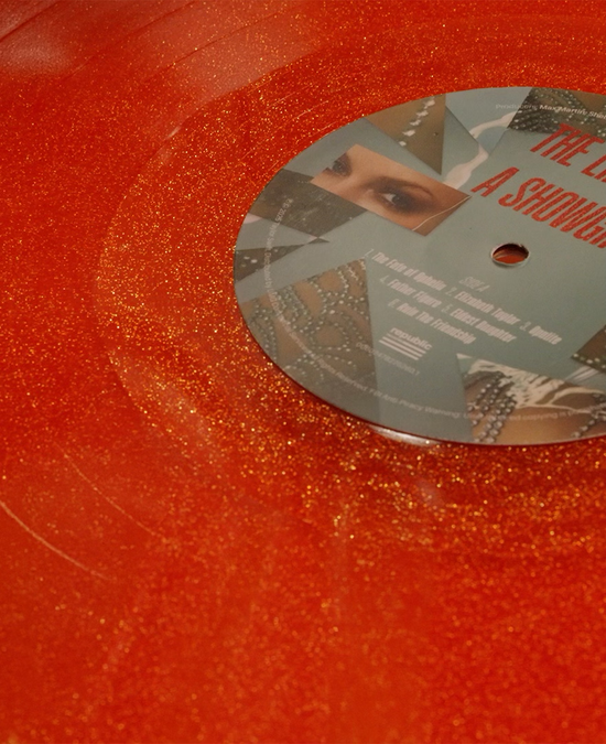 Taylor Swift: The Life of a Showgirl Vinyl LP (Orange Glitter - Sweat & Vanilla Perfume)