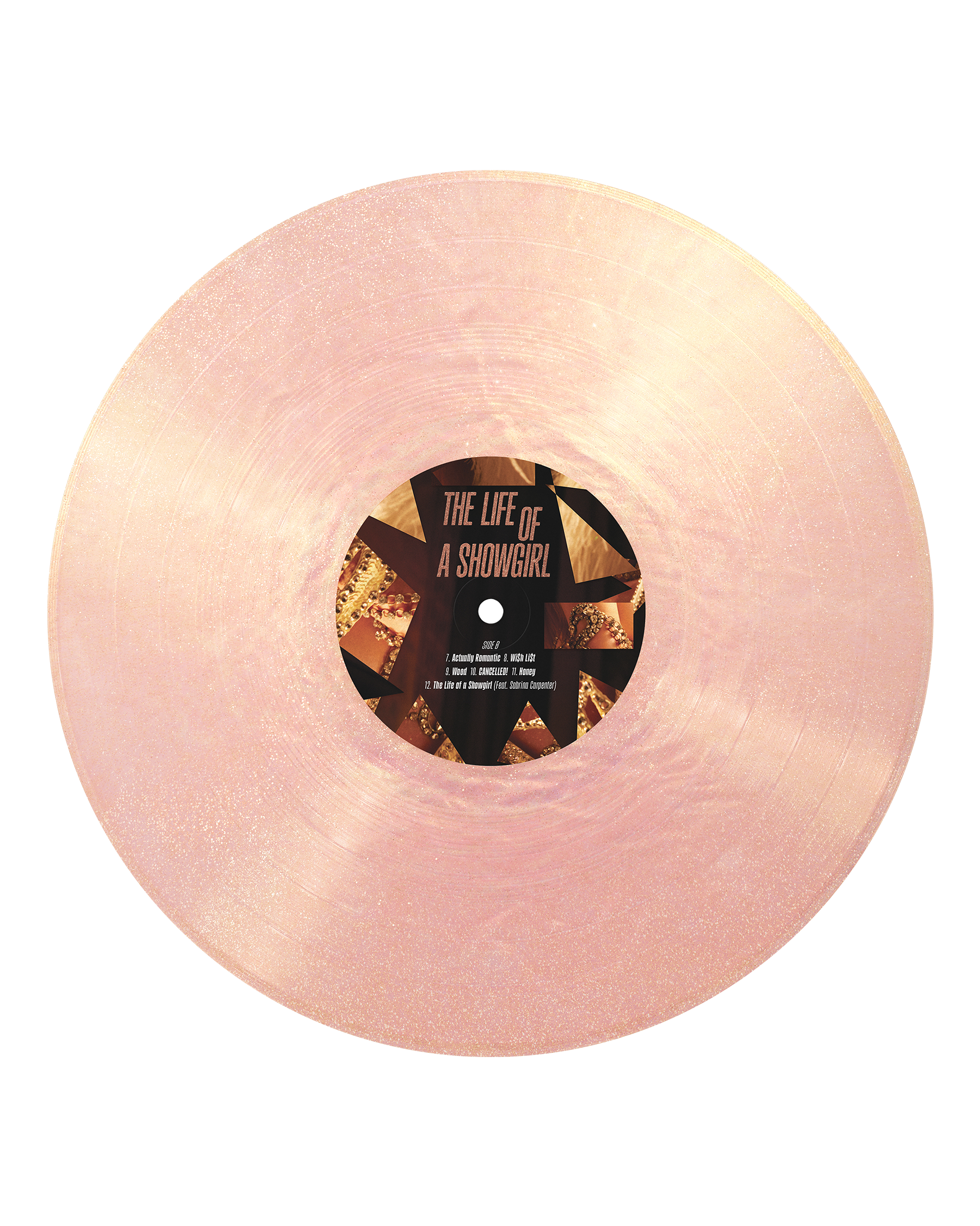 Taylor Swift: The Life of a Showgirl Vinyl LP (Pink Shimmer - Summertime Spritz)