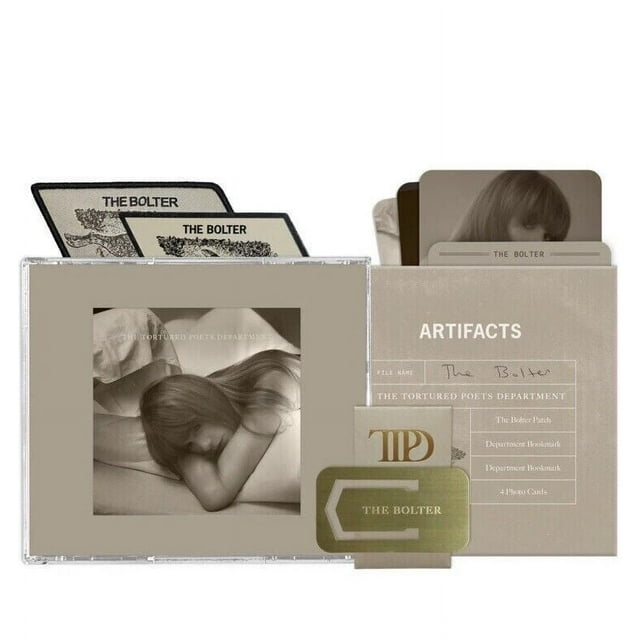 Taylor Swift: The Tortured Poets Department CD - (Beige + The Bolter)