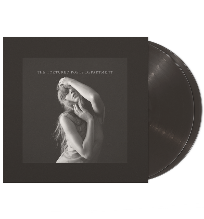 Taylor Swift: The Tortured Poets Department Vinyl LP (Ink Black) (+ the Black Dog)