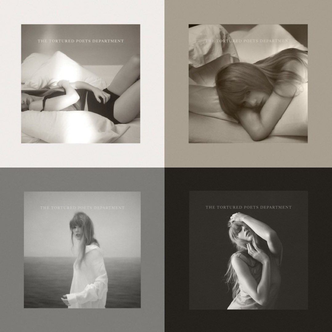 Taylor Swift デラックス盤CD TTPD 4種類 コンプリートセット TAYLOR SWIFT Tortured Poets Department CD Deluxe Collectors Ed