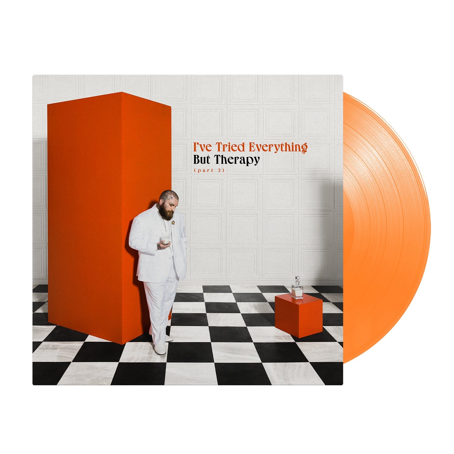 Teddy Swims: I've Tried Everything But Therapy (Part 2) Vinyl LP (Orange Crush)