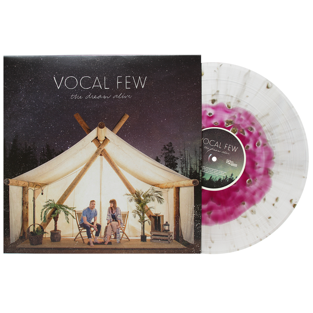The Vocal Few: The Dream Alive Vinyl (Clear w/ Purple & Gold Splatter)