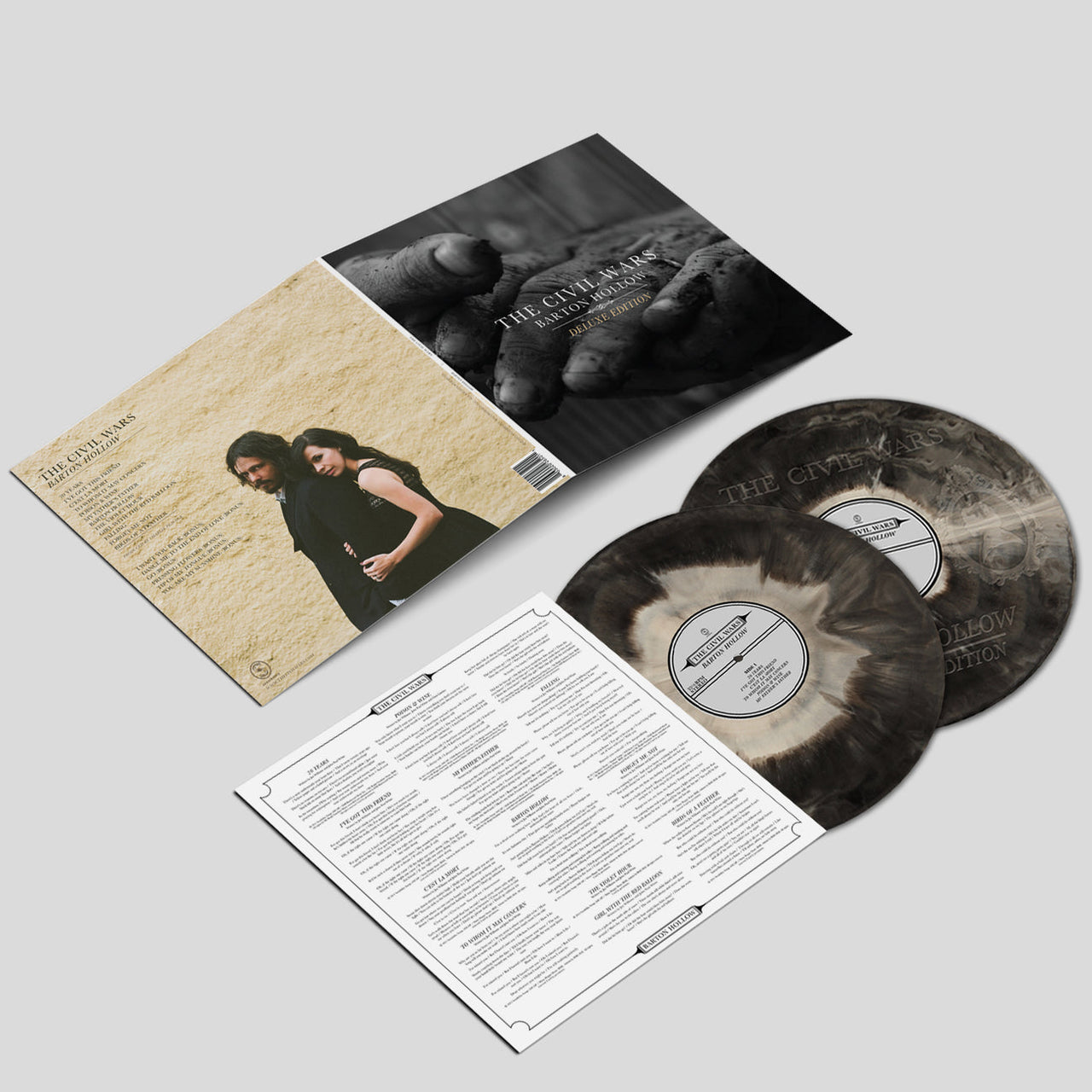 The Civil Wars: Barton Hollow Vinyl LP (Deluxe Edition, Stormy)