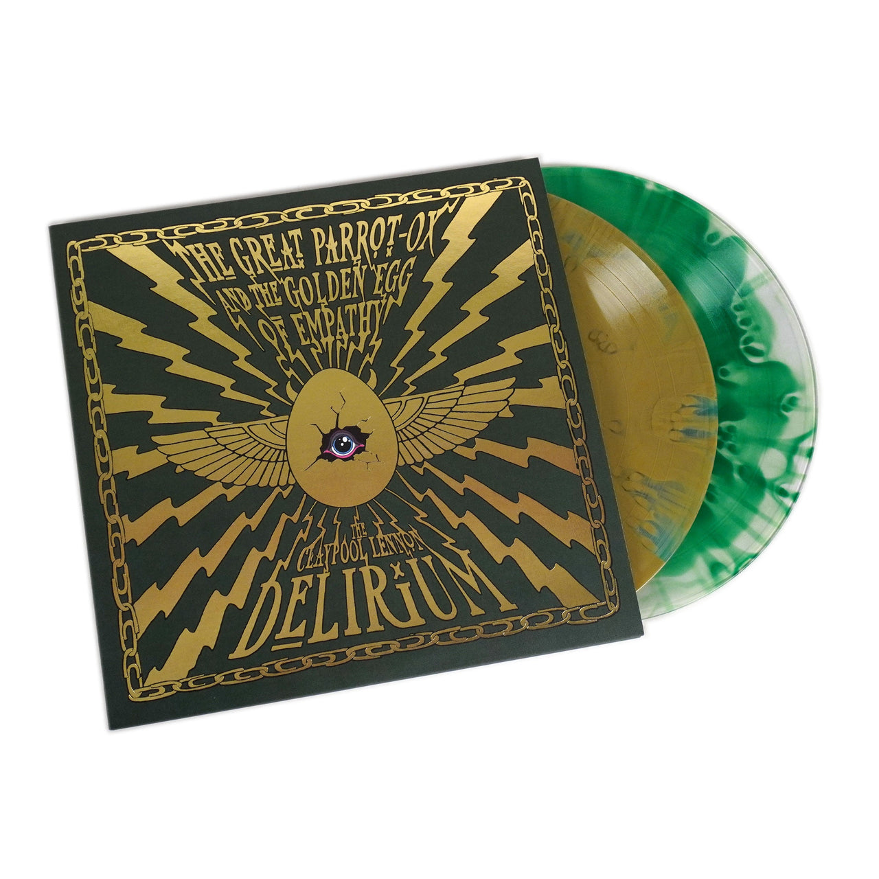The Claypool Lennon Delirium: The Great Parrot-Ox and the Golden Egg of Empathy Vinyl LP (Green/Gold IEX)