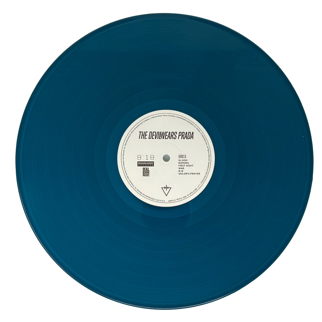 The Devil Wears Prada: 8:18 Vinyl LP (Sea Blue)