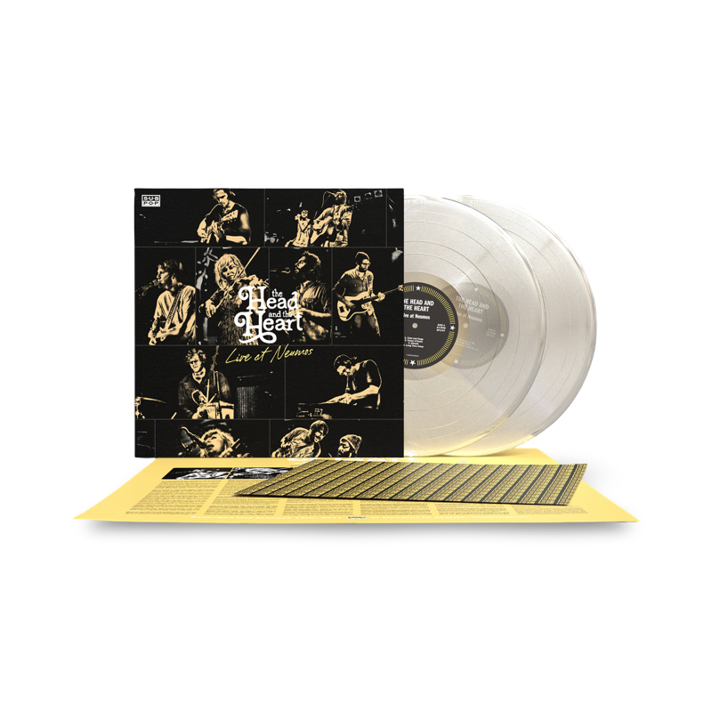 The Head and the Heart: Live at Neumos Vinyl LP (Clear)
