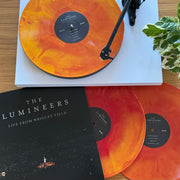 The Lumineers: Live From Wrigley Field Vinyl LP (Orange & Yellow Swirl)