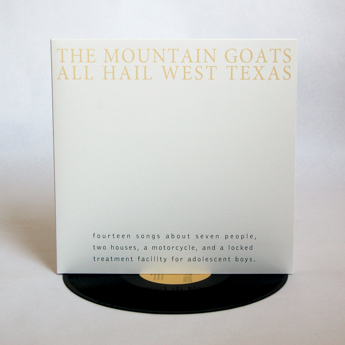 The Mountain Goats: All Hail West Texas Vinyl LP