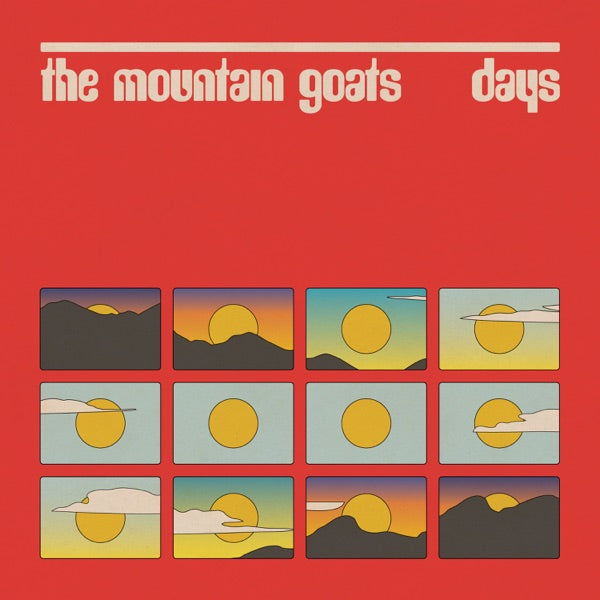 The Mountain Goats: Days Vinyl LP (Deluxe Edition, Pink)