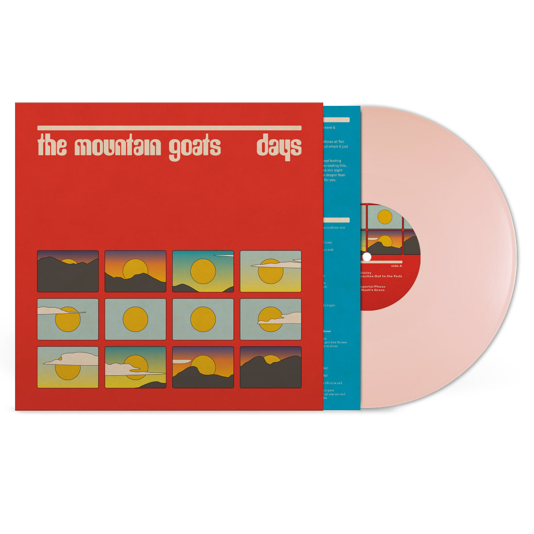 The Mountain Goats: Days Vinyl LP (Pink)