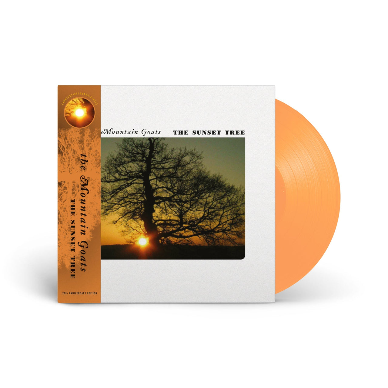 The Mountain Goats: The Sunset Tree Vinyl LP (Anniversary Edition, Apricot)