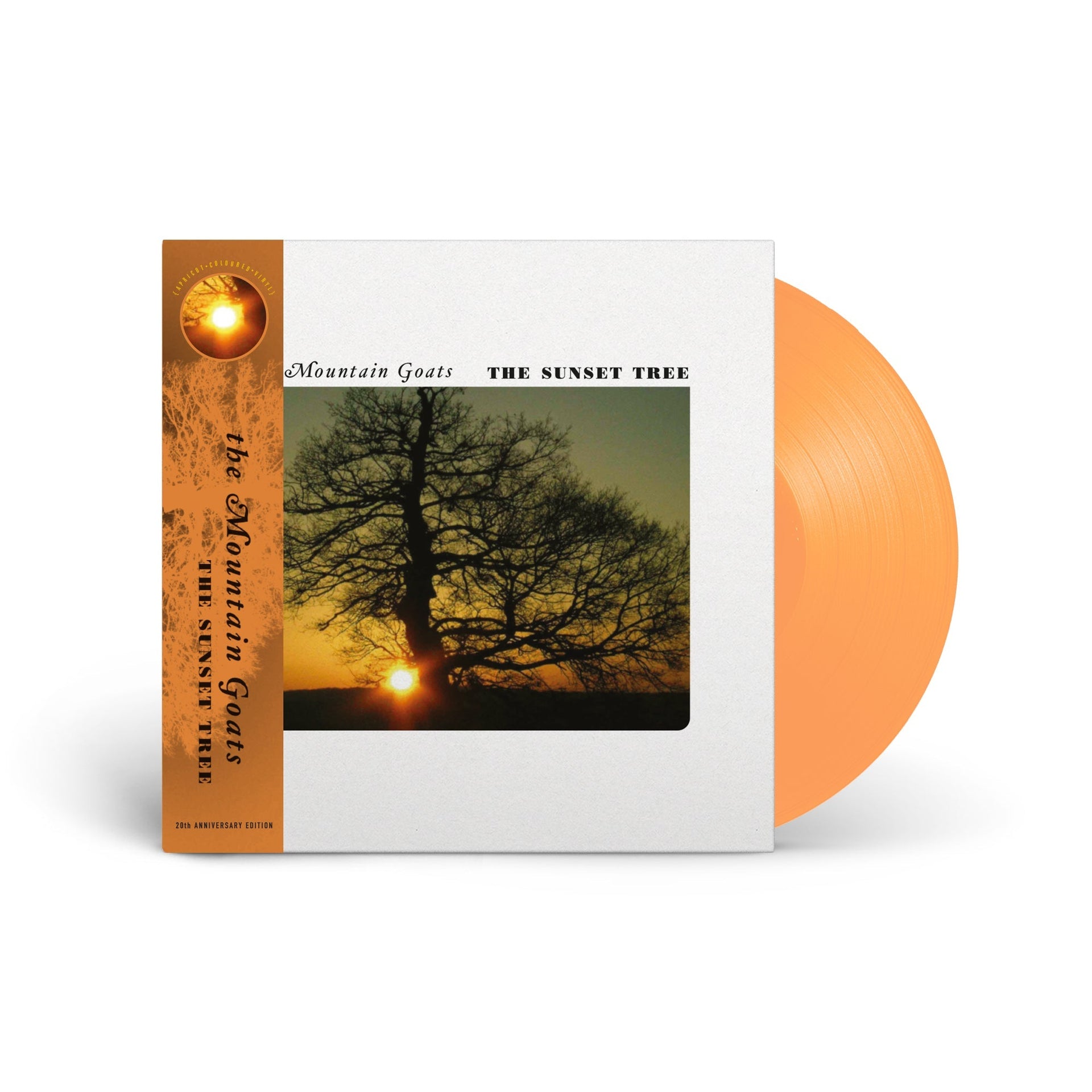 The Mountain Goats: The Sunset Tree Vinyl LP (Anniversary Edition, Apricot)