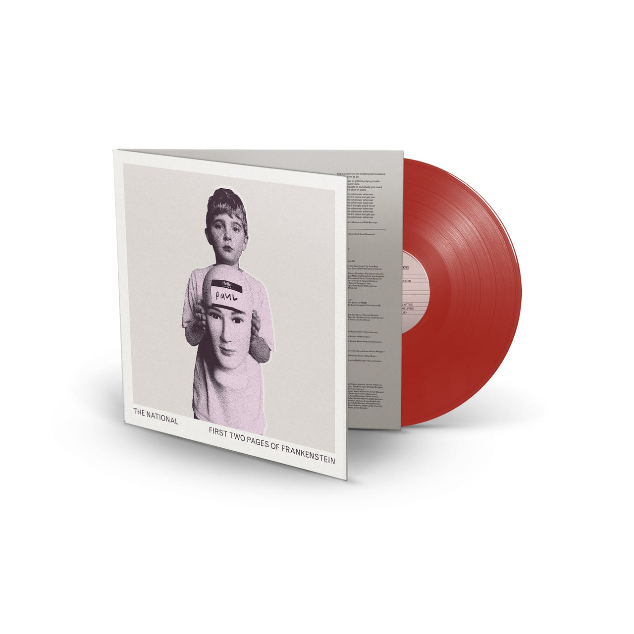 The National: First Two Pages Of Frankenstein Vinyl LP (Red)