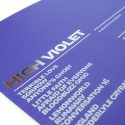 The National: High Violet Vinyl LP