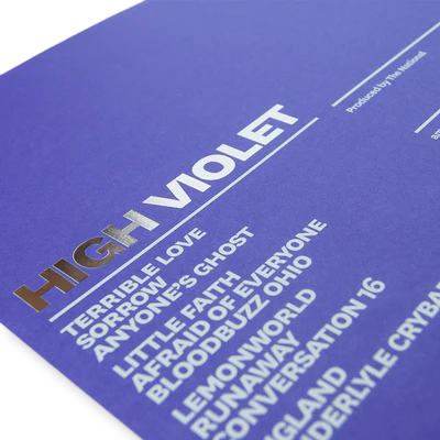 The National: High Violet Vinyl LP