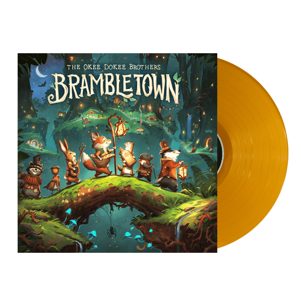The Okee Dokee Brothers: Brambletown Vinyl LP (Tan)