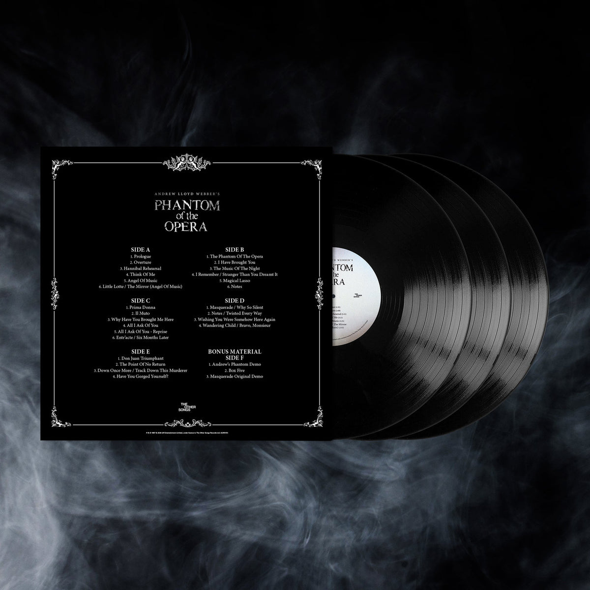 The Phantom of the Opera Vinyl 3xLP (2026 Mix)