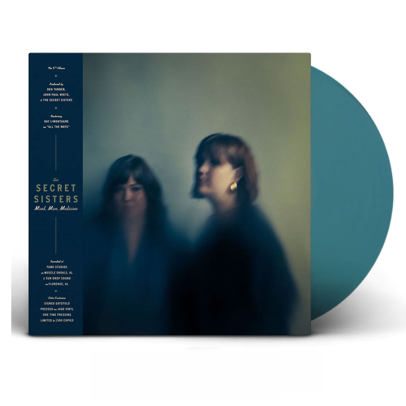 The Secret Sisters: Mind Man Medicine Vinyl LP (Green, Autographed)