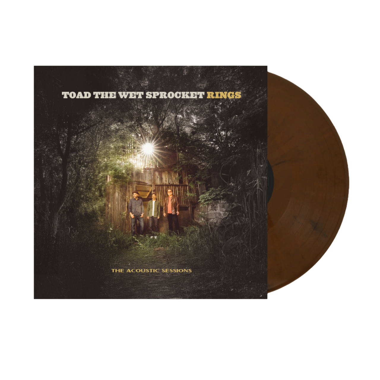 Toad the Wet Sprocket: Rings - The Acoustic Sessions Vinyl LP (Brown Marble)