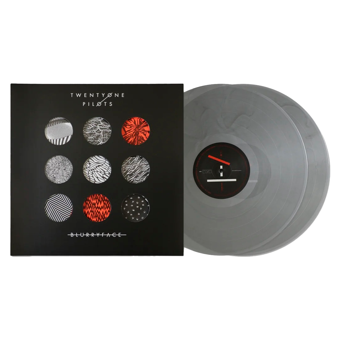 Twenty One Pilots: Blurryface Vinyl LP (Silver, Anniversary Edition)