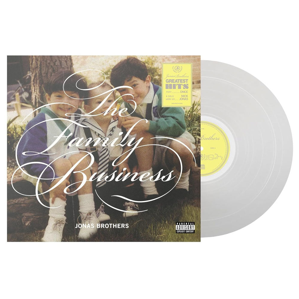 Jonas Brothers: The Family Business Vinyl LP (Clear)