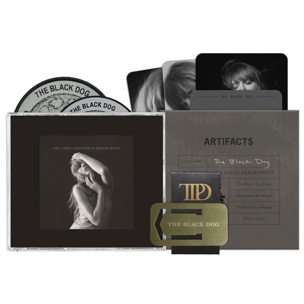 Taylor Swift: The Tortured Poets Department Deluxe "Fat Pack" CD + The Black Dog)