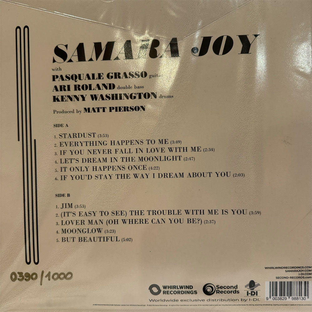 Samara Joy Deluxe Vinyl LP (Orange Marble, 180 gram)