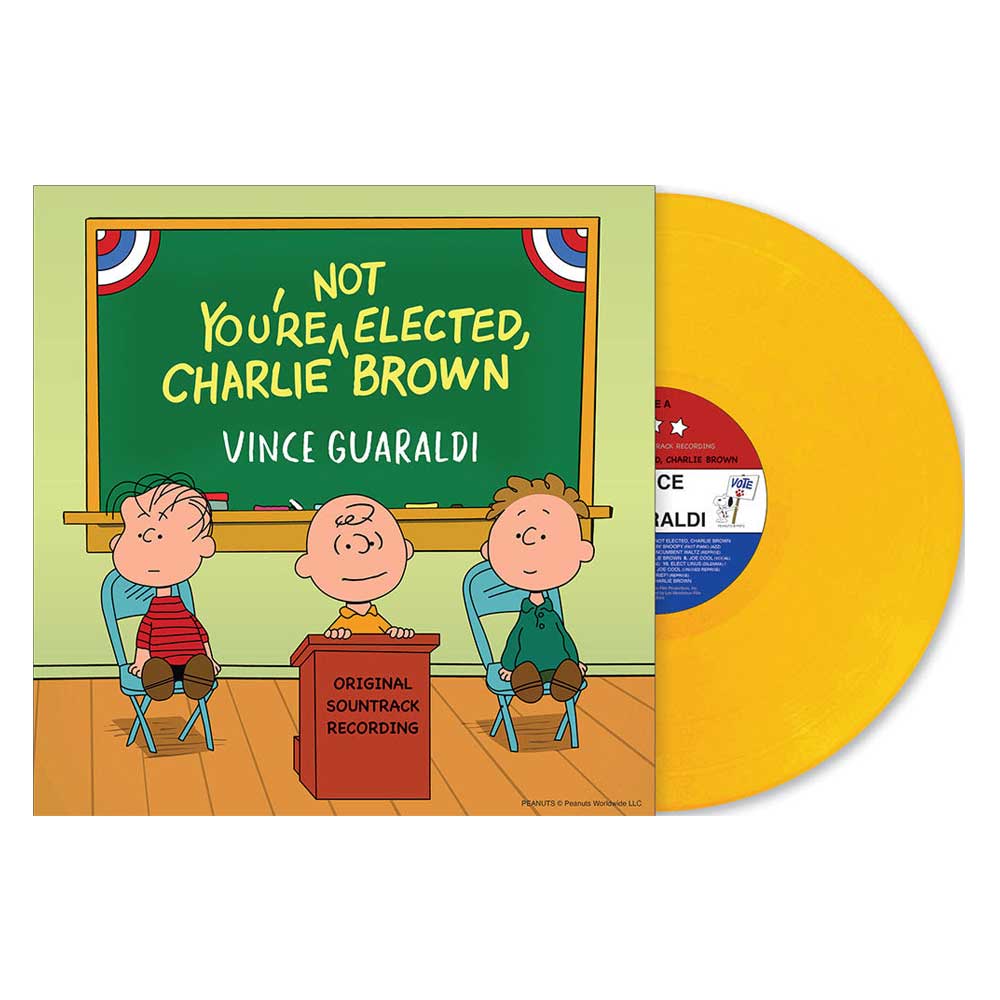 Vince Guaraldi: You're Not Elected, Charlie Brown Vinyl LP (Yellow)