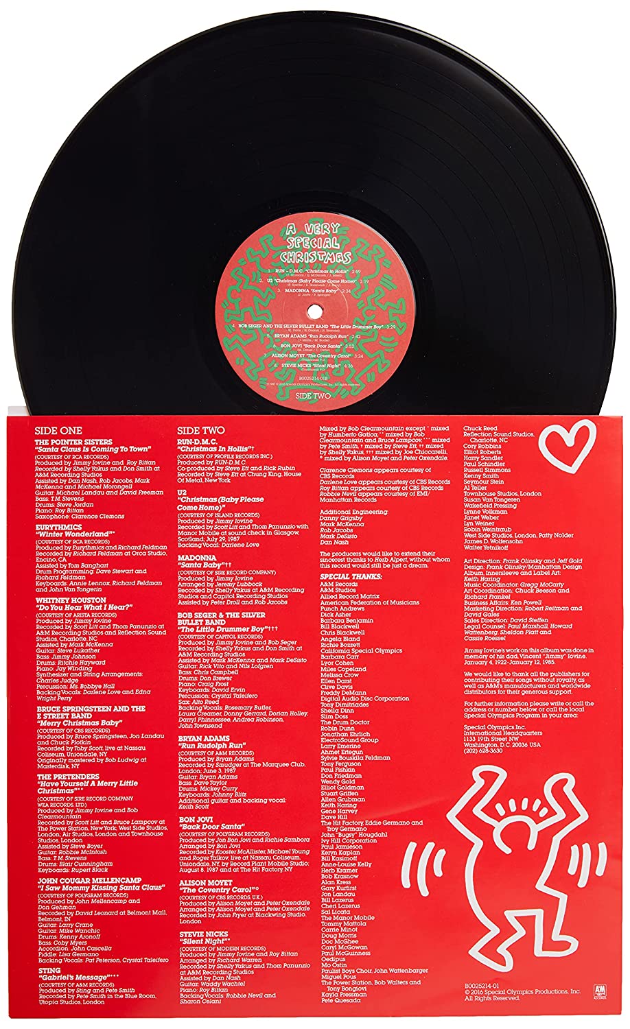 Various Artists: A Very Special Christmas Vinyl LP