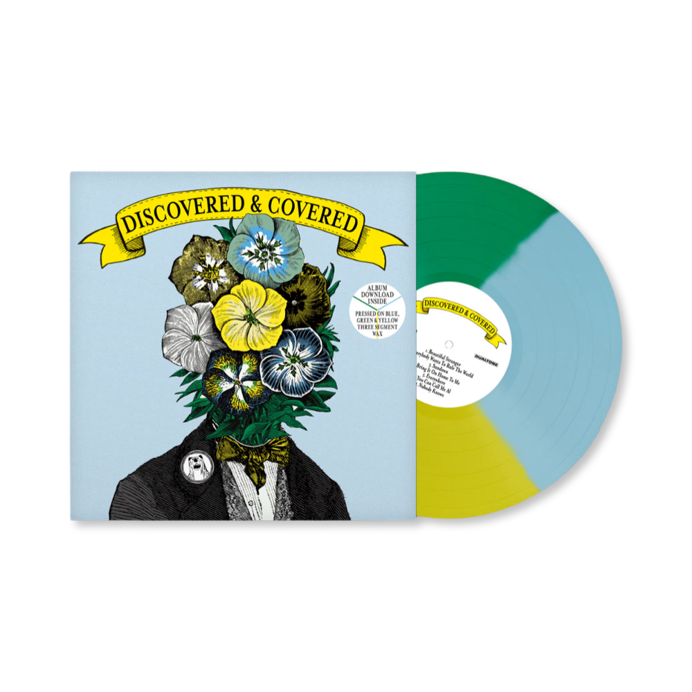 Various Artists: Discovered and Covered Vinyl LP (Tri-Color)