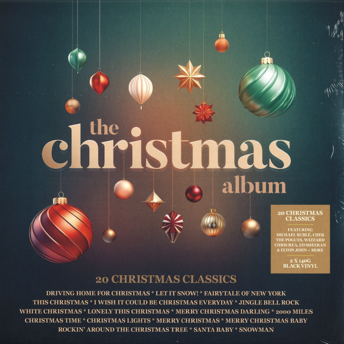 Various Artists: The Christmas Album Vinyl LP (Front Cover)