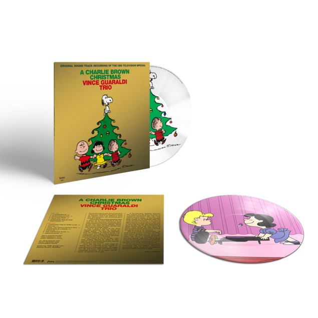 Vince Guaraldi: A Charlie Brown Christmas Vinyl LP (Gold Foil, Picture Disc)