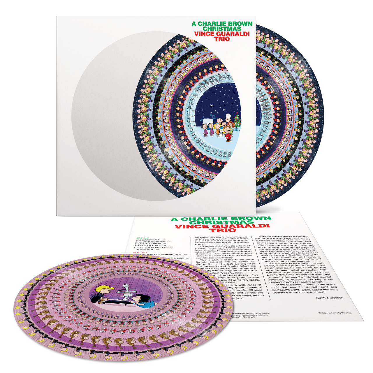 Vince Guaraldi: A Charlie Brown Christmas Vinyl LP (Zoetrope)