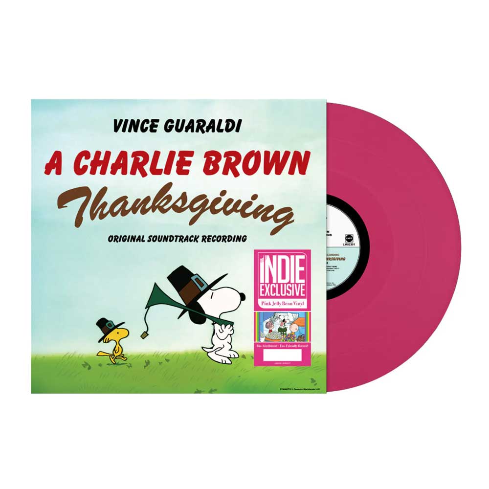Vince Guaraldi: A Charlie Brown Thanksgiving Vinyl LP (Pink)