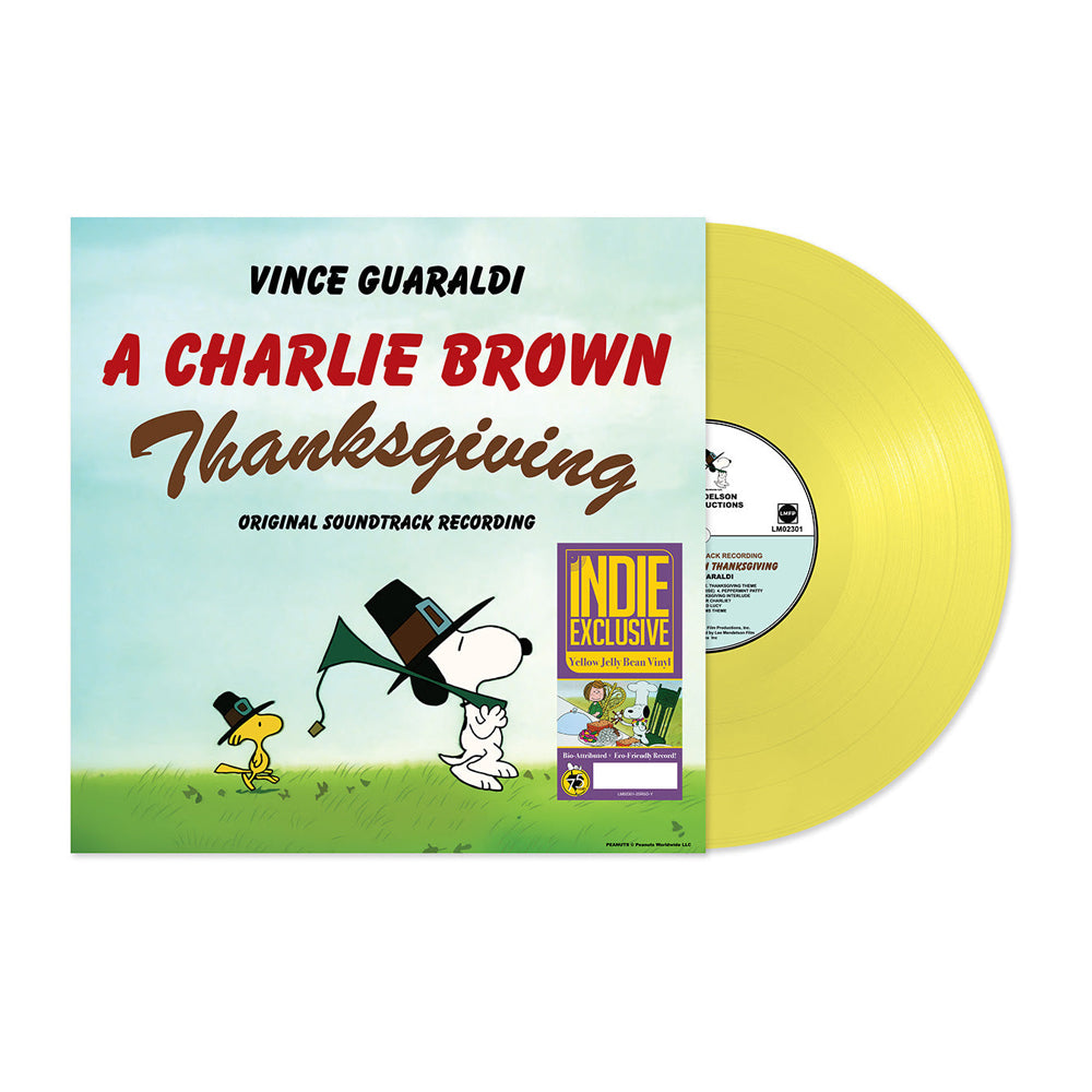 Vince Guaraldi: A Charlie Brown Thanksgiving Vinyl LP (Yellow)