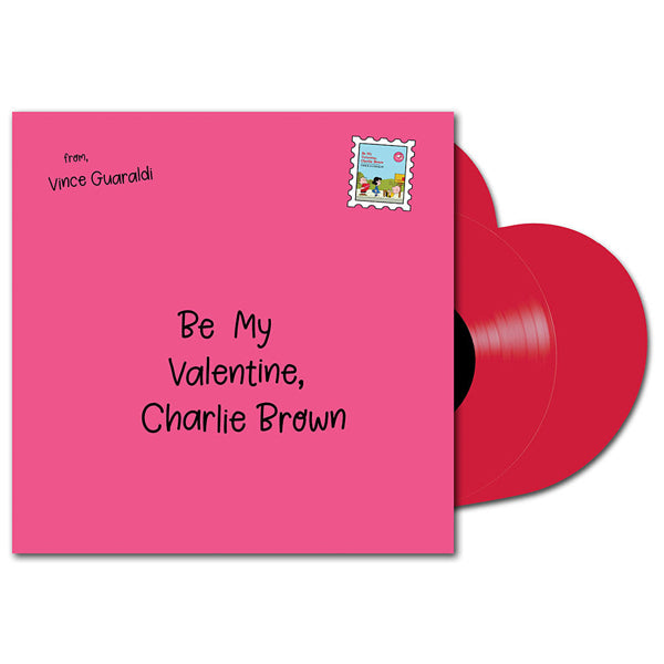 Vince Guaraldi: Be My Valentine, Charlie Brown Vinyl LP (Red, Heart Shaped)