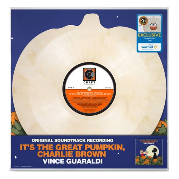 Vince Guaraldi: It's The Great Pumpkin, Charlie Brown Vinyl LP (White, Pumpkin Shaped)