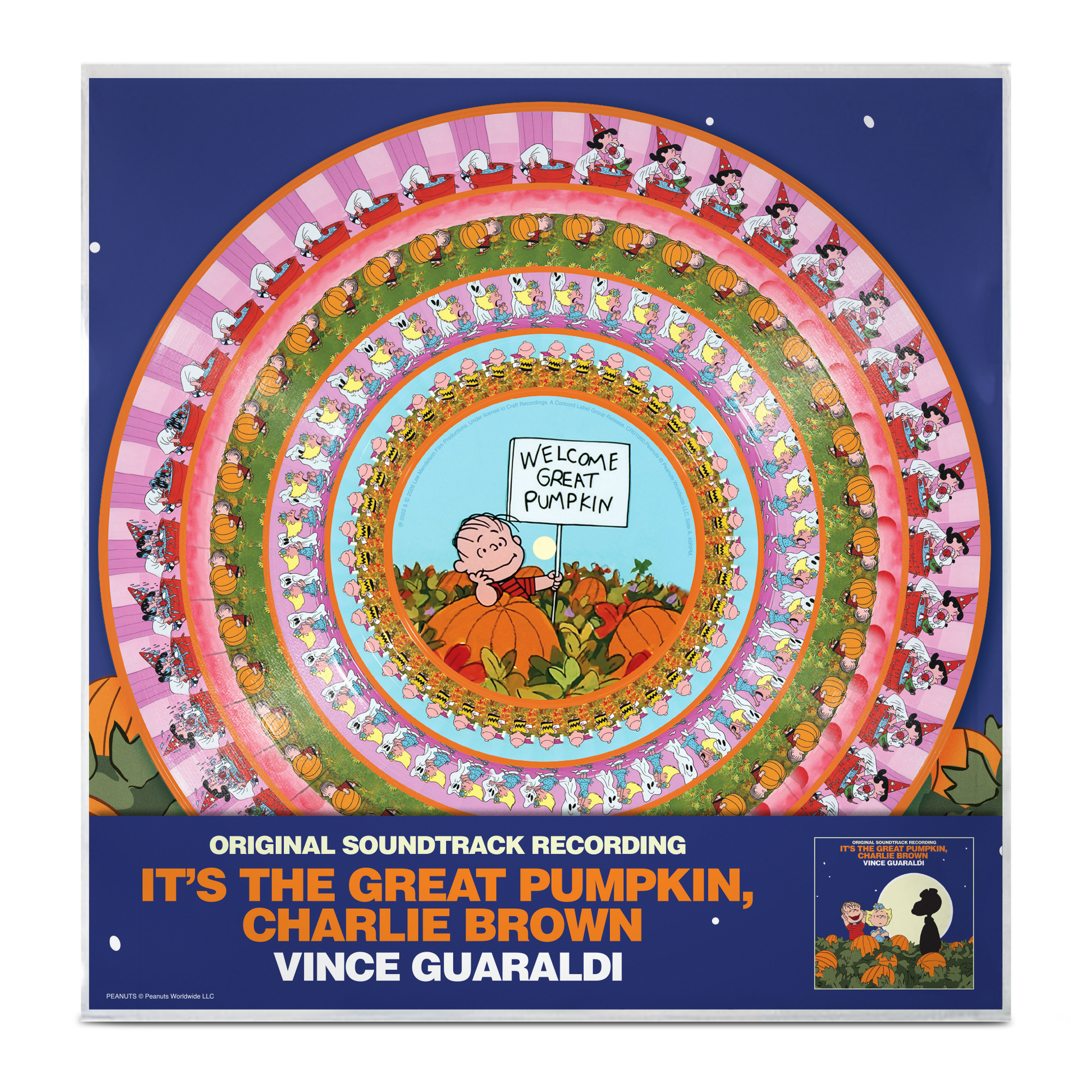 Vince Guaraldi: It's the Great Pumpkin, Charlie Brown Vinyl LP (Zoetrope)