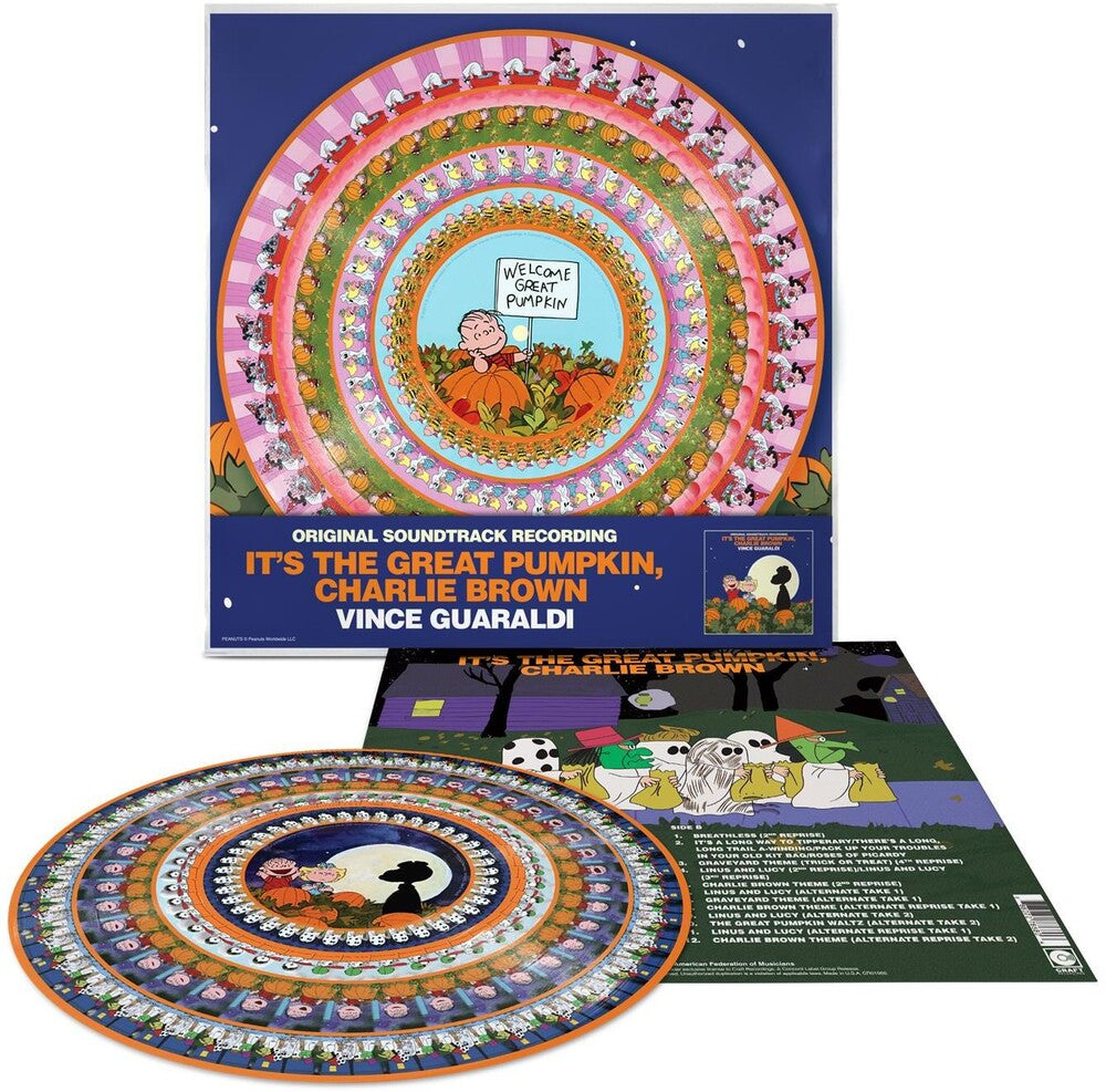 Vince Guaraldi: It's the Great Pumpkin, Charlie Brown Vinyl LP (Zoetrope)