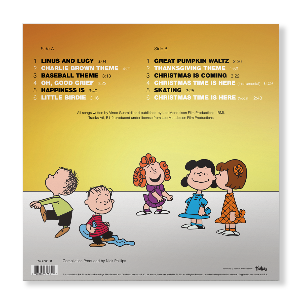 Vince Guaraldi: Peanuts Greatest Hits Vinyl LP (Picture Disc)