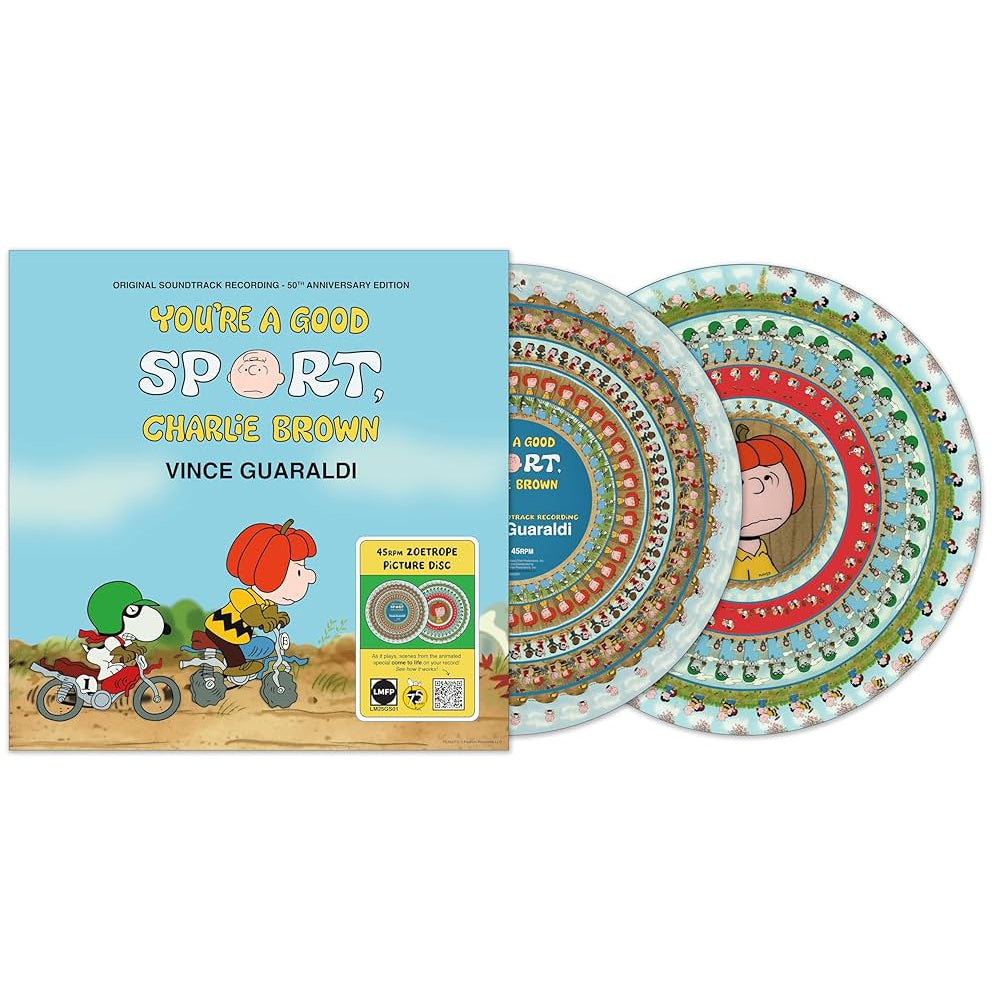 Vince Guaraldi: You're A Good Sport Charlie Brown Vinyl LP (Zoetrope)