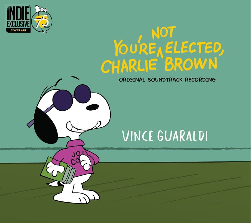 Vince Guaraldi: You're Not Elected, Charlie Brown CD (Alternate Cover)