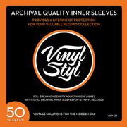 Vinyl Styl: 12" Vinyl LP Record Inner Sleeves, (Archival Quality) 50 pack