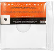 Vinyl Styl: 12" Vinyl LP Record Inner Sleeves, (HDPE-Lined, White) 50 pack