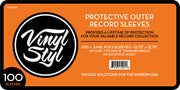 Vinyl Styl: 12" Vinyl LP Record Outer Sleeves (Clear) 100 pack