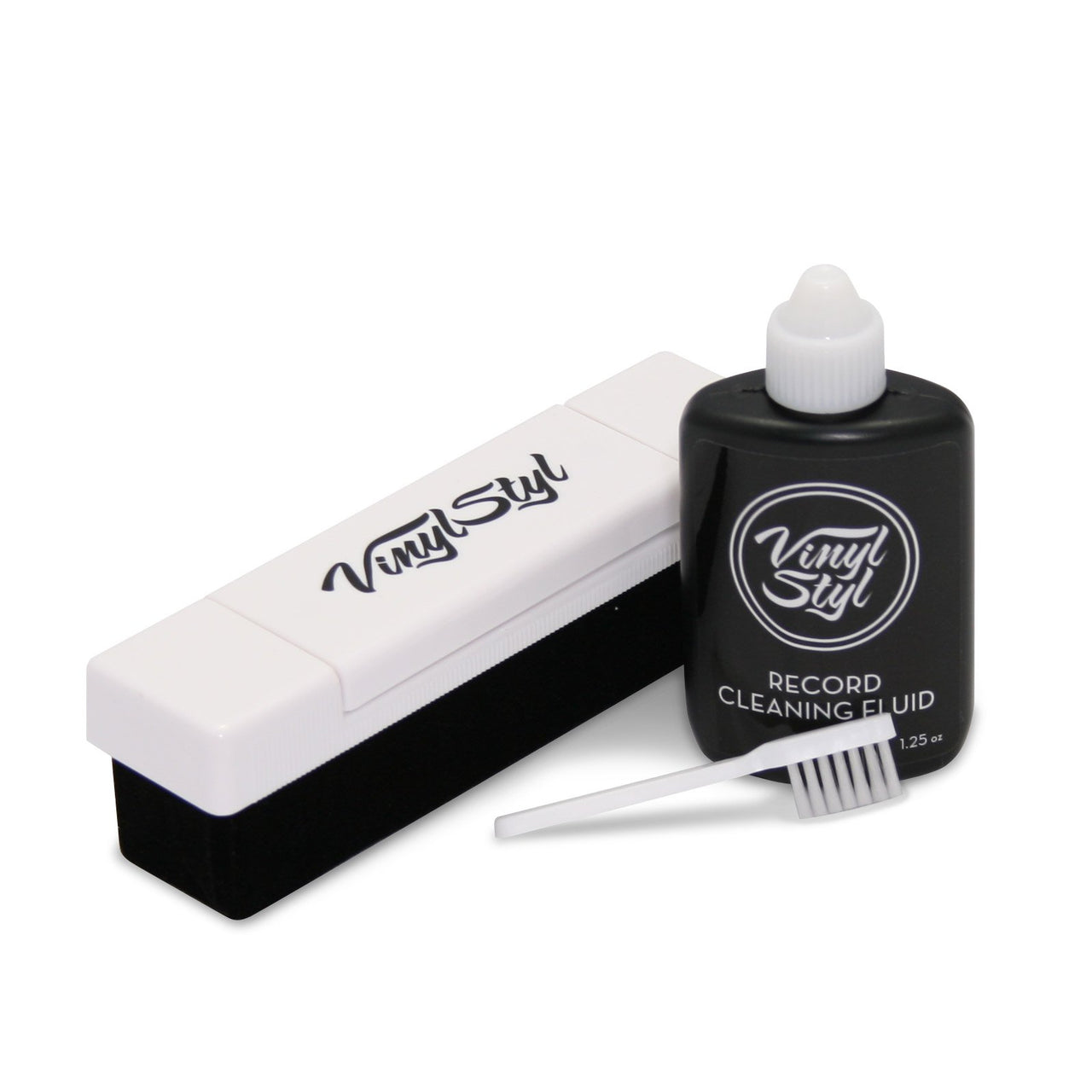 Vinyl Styl Vinyl Record Deep Cleaning System with Pad and Cleaning Fluid